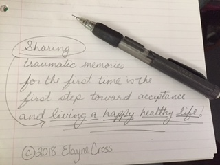 Sharing traumatic memories