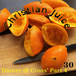 Christian Juice implies what Christians express when under great pressure.