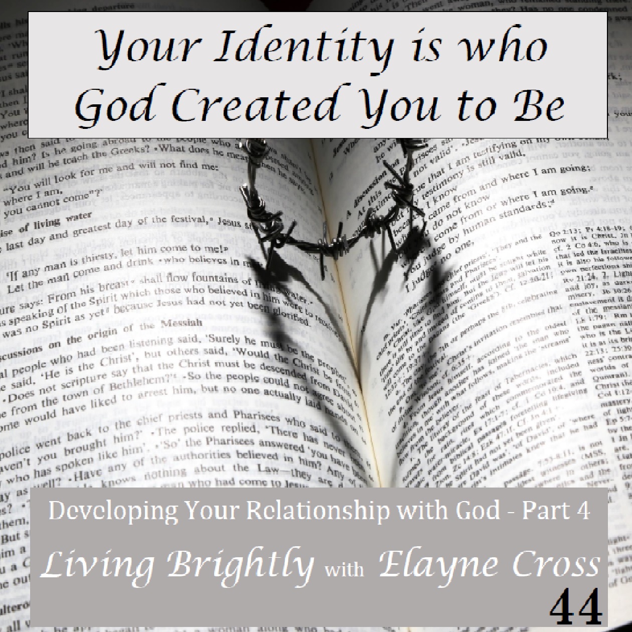 Episode 44 Your Identity is Who God Created You to BE